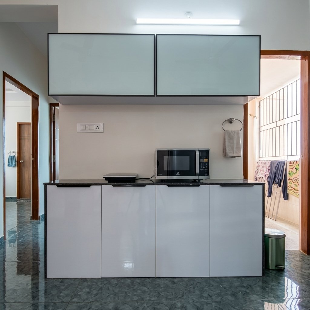 Modern PVC modular kitchen