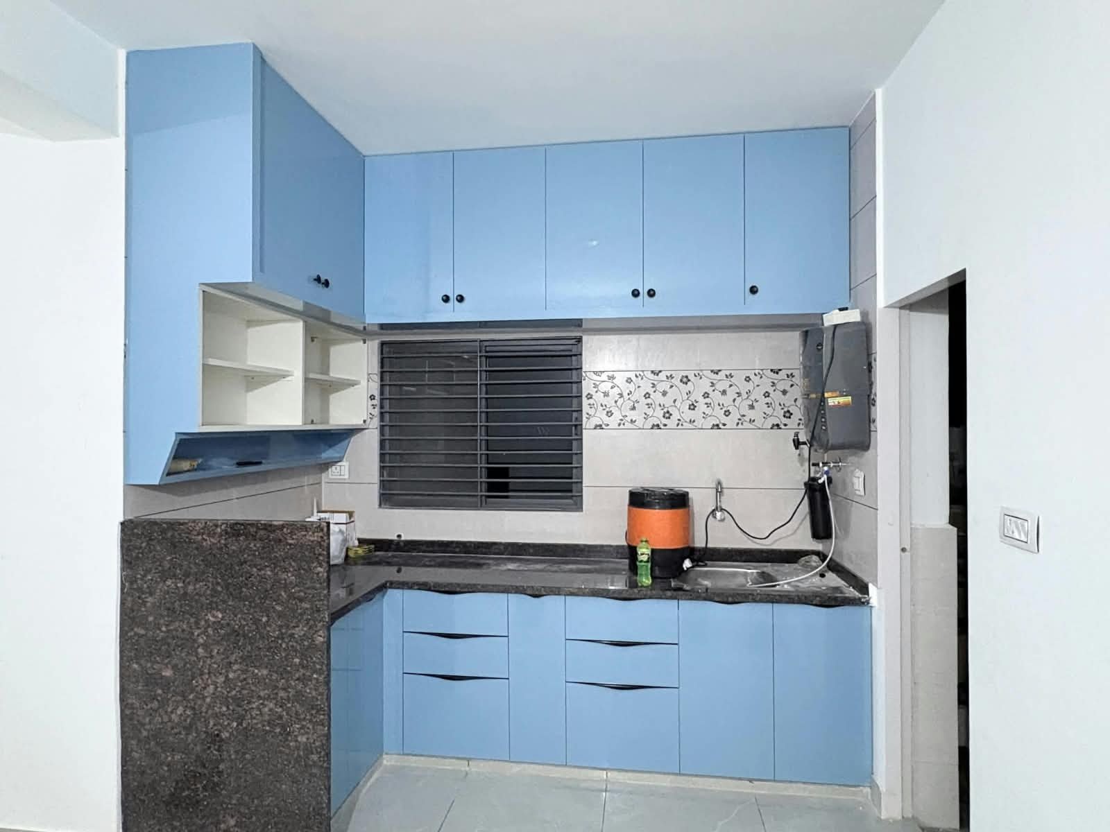 Blue Kitchen Cabinets