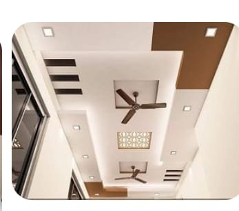 Modern Living Room POP False Ceiling