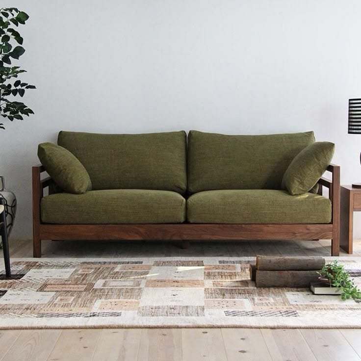Olive Green Sofa